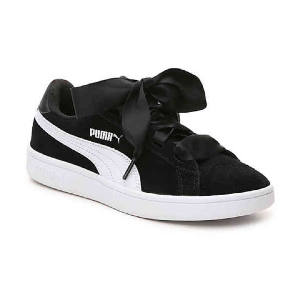 puma trainers with ribbon laces